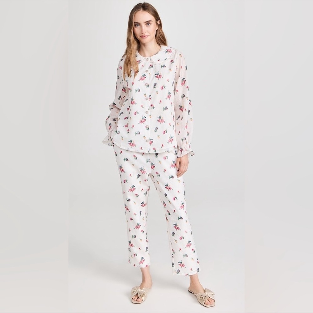 Floral Print Women's Pajama Set